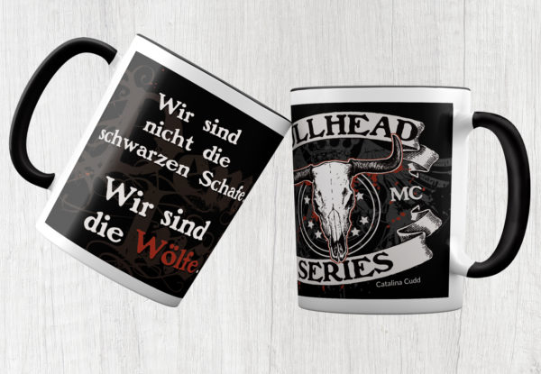 Kayenne Verlag Tasse Bullhead Series Wölfe