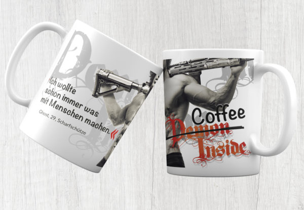 Kayenne Verlag Tasse Demon Inside Coffee